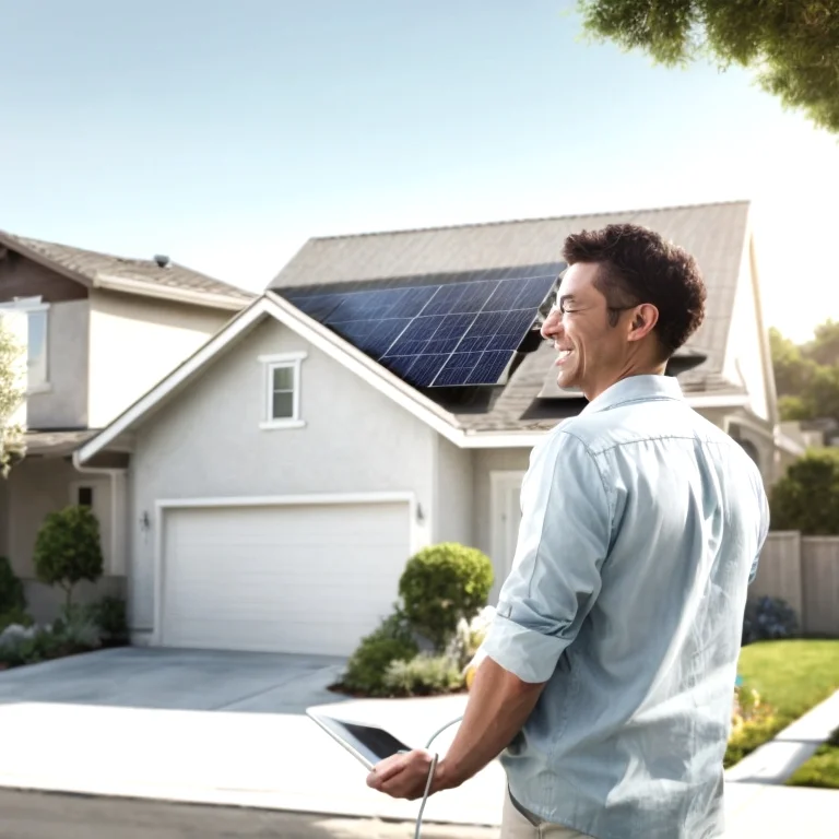 Energetic modern home with smart systems